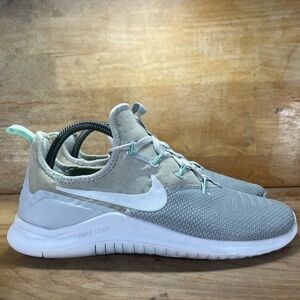 Nike Free TR8 Womens Size 8.5 Slip On Training Shoes Sneakers Gray 942888-003